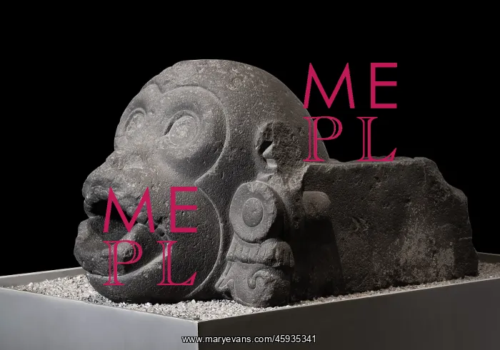 : Sculpture, Museo Nacional de Antropologia, Mexico City : Sculpture, Museo Nacional de Antropologia, Mexico City