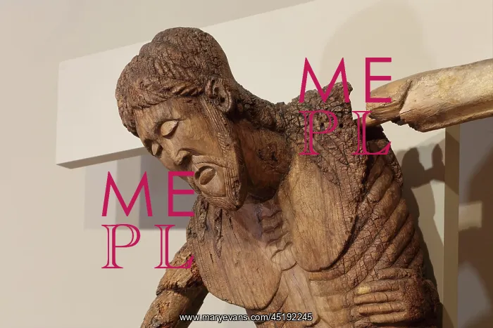 : Sculpture, Museu Episcopal de Vic, Vic, Catalonia, Spain : Sculpture, Museu Episcopal de Vic, Vic, Catalonia, Spain