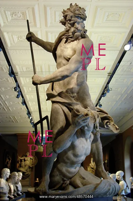 : Sculpture, Neptune and Triton, by Bernini : Sculpture, Neptune and Triton, by Bernini