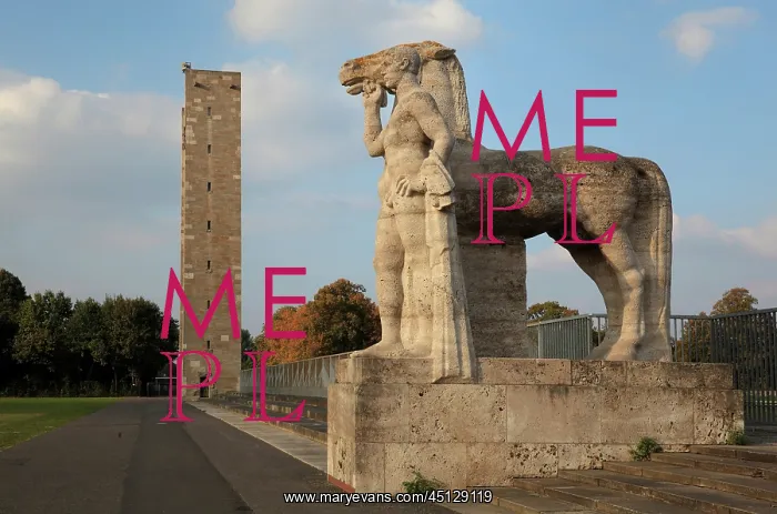 : Sculpture, Olympiastadion, Berlin, Germany : Sculpture, Olympiastadion, Berlin, Germany