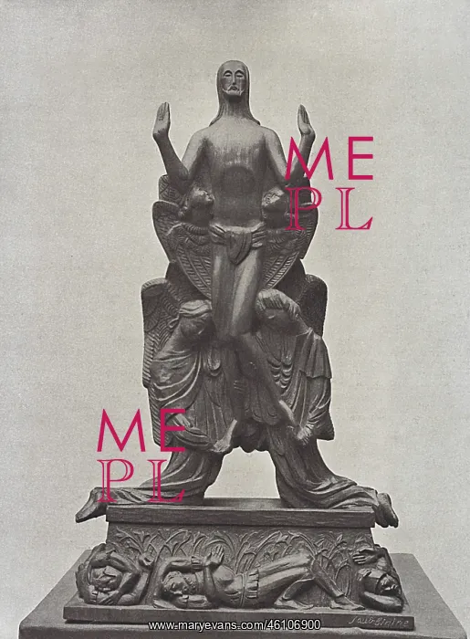 : Sculpture, Resurrection, by Seraphine Soudbinine : Sculpture, Resurrection, by Seraphine Soudbinine
