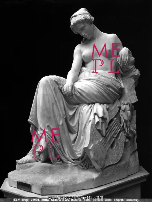 : Sculpture of Sappho by Giovanni : Sculpture of Sappho by Giovanni