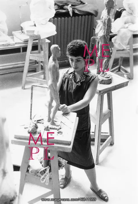: Sculpture student at Central School of Art : Sculpture student at Central School of Art