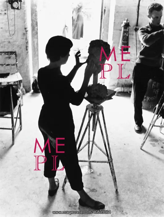 : Sculpture student at Corsham : Sculpture student at Corsham