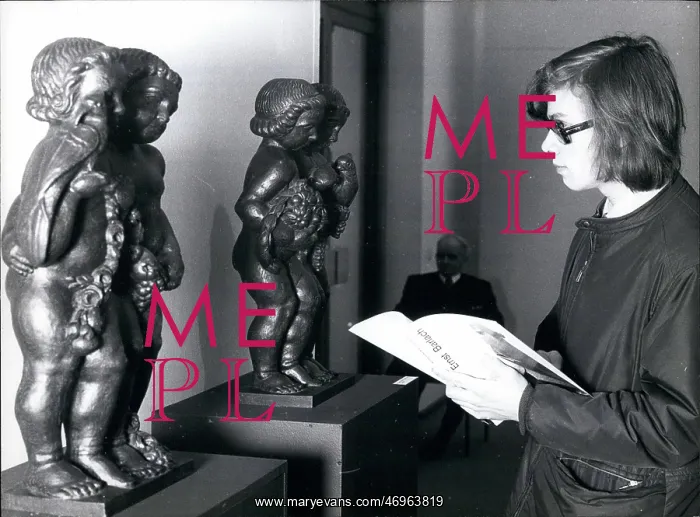 : Sculptures by Ernst Barlach, exhibition in Cologne, Germany : Sculptures by Ernst Barlach, exhibition in Cologne, Germany