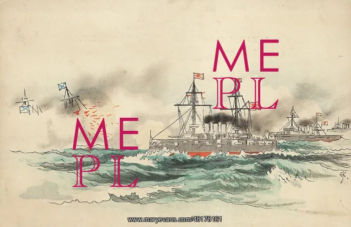 : Sea battle at Tsushima, 1905 : Sea battle at Tsushima, 1905