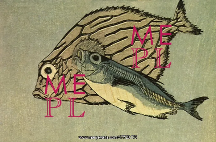  : Sea Bream and Saurel, by Hokusai