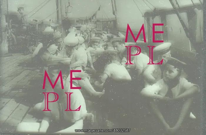 : Sea Scouts on board HMS Implacable, Portsmouth : Sea Scouts on board HMS Implacable, Portsmouth