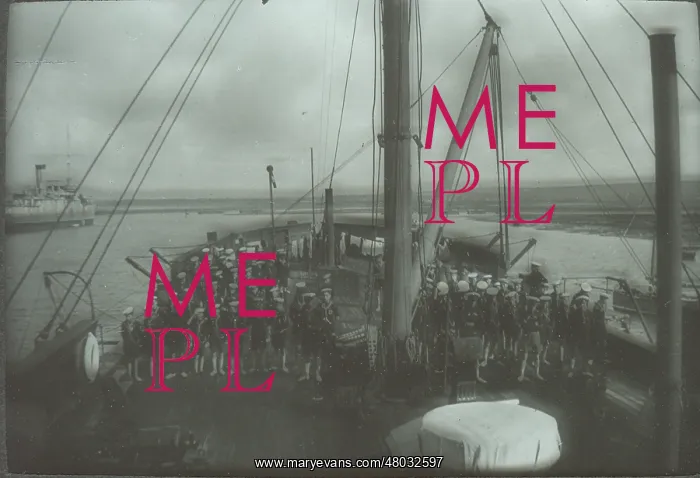 : Sea Scouts on board HMS Implacable, Portsmouth : Sea Scouts on board HMS Implacable, Portsmouth