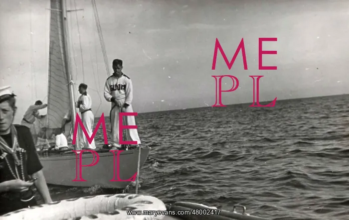 : Sea Scouts helping at 1948 Olympics : Sea Scouts helping at 1948 Olympics