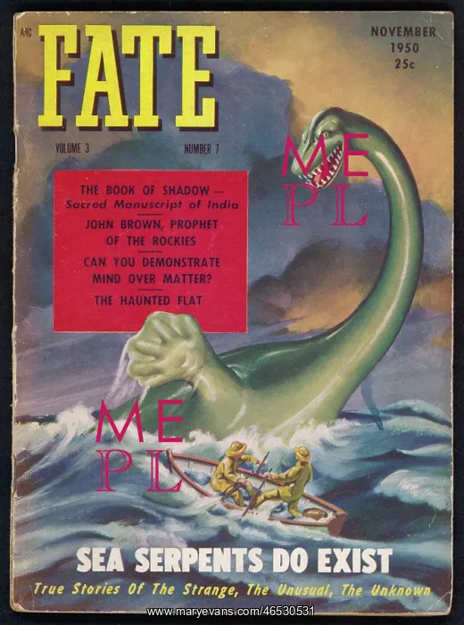  : SEA SERPENTS EXIST