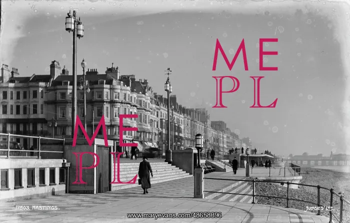 : Seafront Promenade in Hastings : Seafront Promenade in Hastings