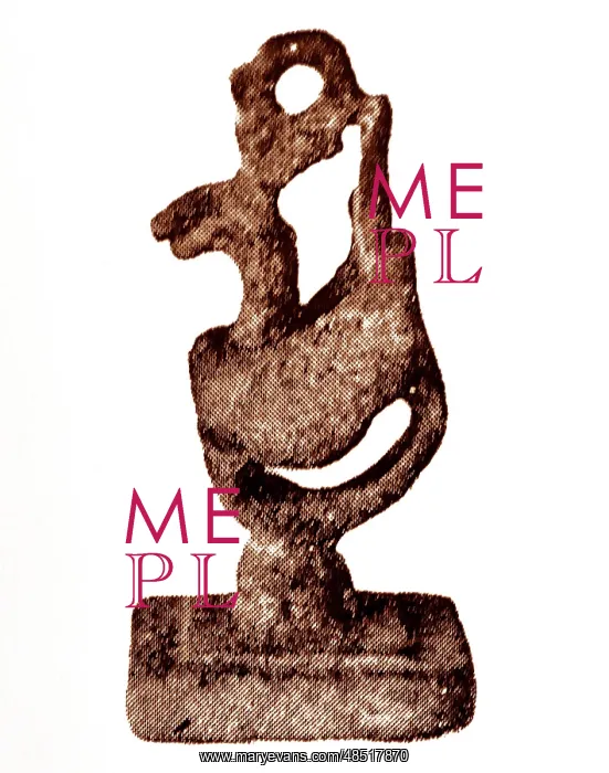 : A Seal with Phoenix-shaped handle made of copper, Korea : A Seal with Phoenix-shaped handle made of copper, Korea