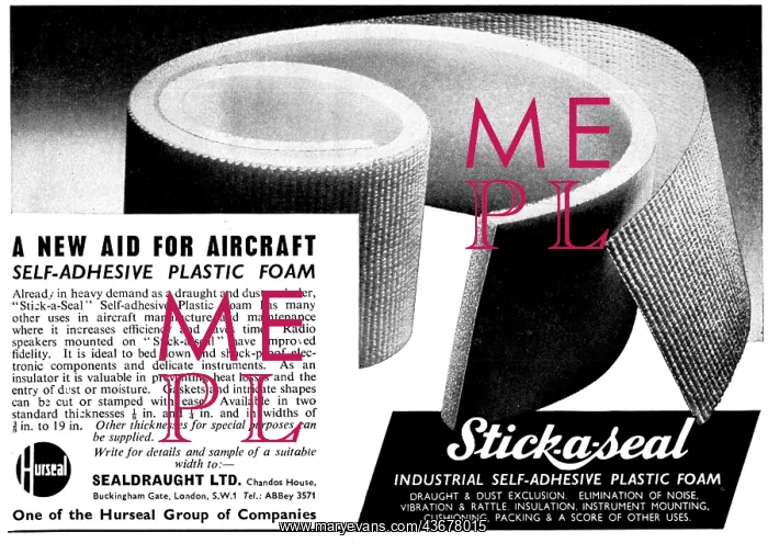  : Sealdraught Self Adhesive Plastic Foam. Stick-a-Seal
