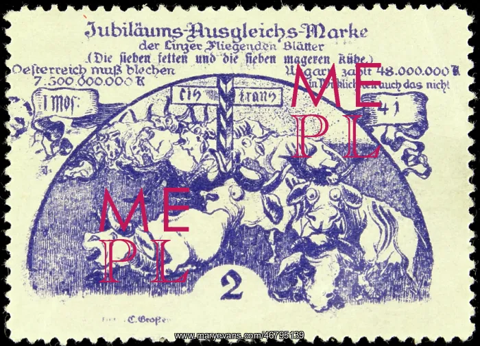 : Sealing stamp Linzer Fliegende Blatter : Sealing stamp Linzer Fliegende Blatter