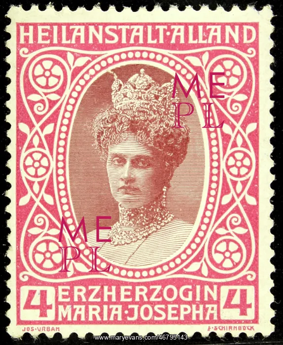 : Sealing stamp Sanatorium Alland : Sealing stamp Sanatorium Alland
