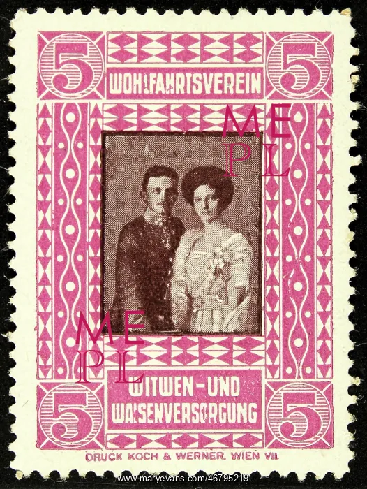 : Sealing stamp Welfare Association 1916 : Sealing stamp Welfare Association 1916