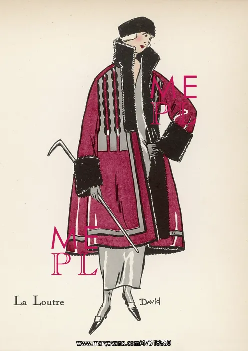 : SEALSKIN COAT 1922 : SEALSKIN COAT 1922