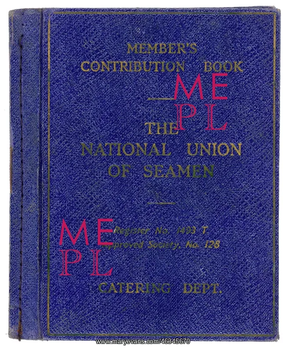 : SEAMEN'S PENSION BOOK : SEAMEN'S PENSION BOOK