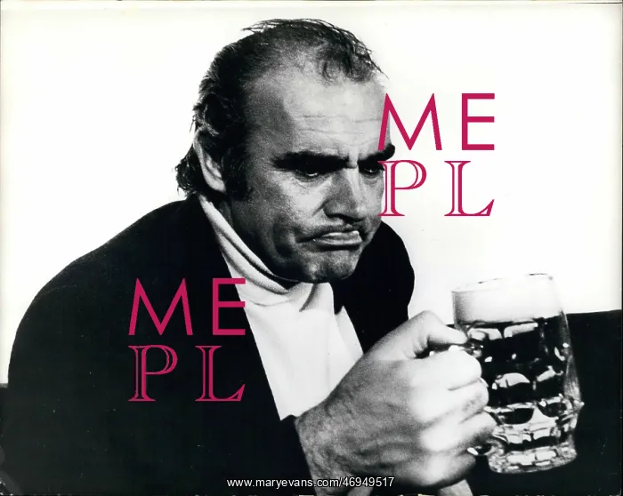 : Sean Connery, Scottish actor, with beer in Germany : Sean Connery, Scottish actor, with beer in Germany