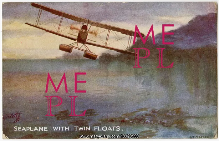  : SEAPLANE TWIN FLOATS