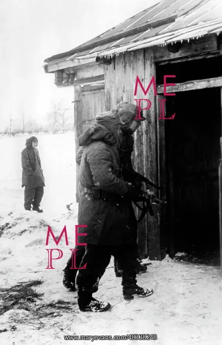  : Search of a village on the Eastern Front, 1943