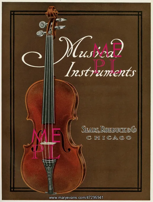 : SEARS ROEBUCK VIOLIN : SEARS ROEBUCK VIOLIN