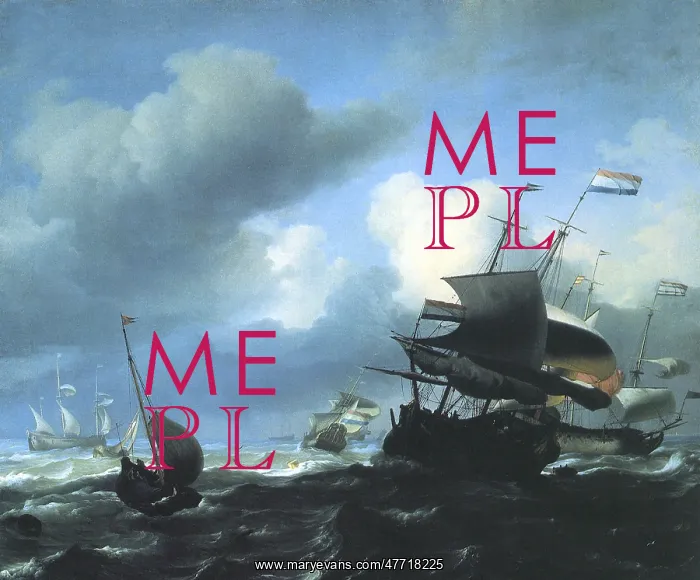 : Seascape with Ships : Seascape with Ships