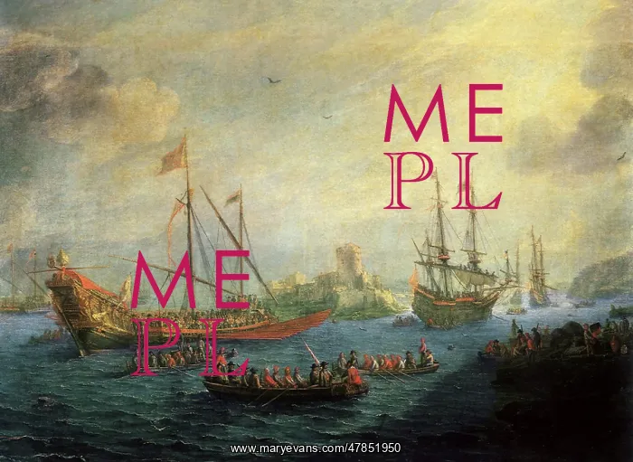  : Seascape, by Van Eyck
