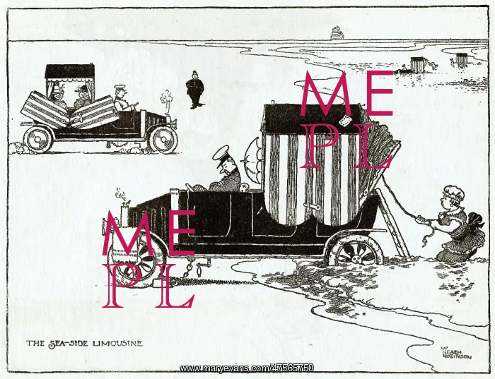 : Seaside limousine by W H Robinson : Seaside limousine by W H Robinson