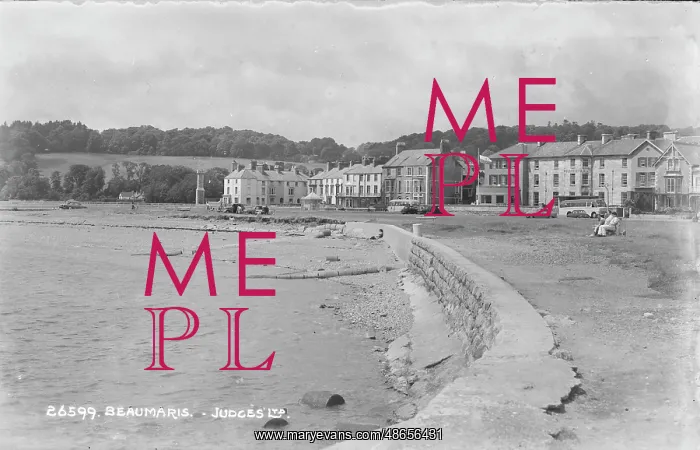 : Seaside View of Beaumaris : Seaside View of Beaumaris