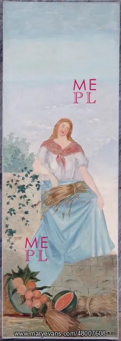 : The Four Seasons, Summer, by Paul Cezanne : The Four Seasons, Summer, by Paul Cezanne