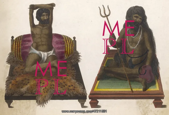 : TWO SEATED ASCETICS : TWO SEATED ASCETICS