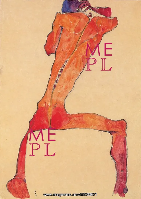 : Seated male nude with spread legs : Seated male nude with spread legs