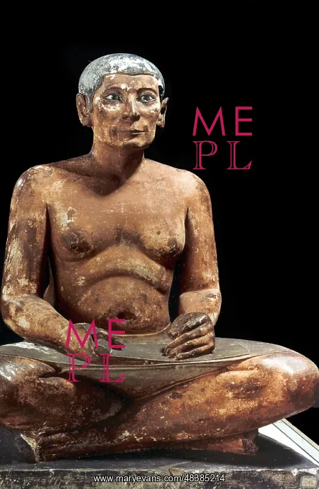  : Seated scribe. Model