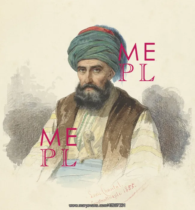 : Seated Turk with a Dagger in his Belt : Seated Turk with a Dagger in his Belt