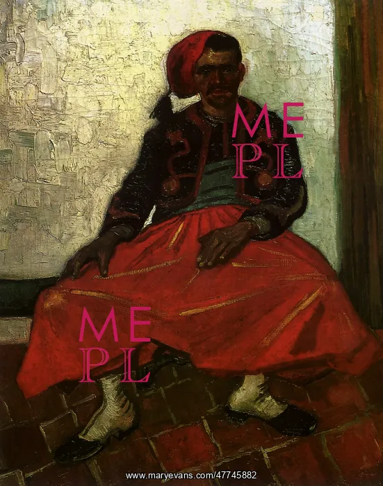  : The Seated Zouave, by Van Gogh