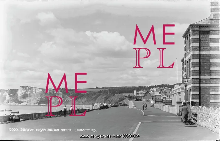 : Seaton from Beach Hotel : Seaton from Beach Hotel