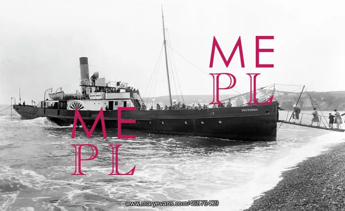  : Seaton, Embarking the Victoria 1927