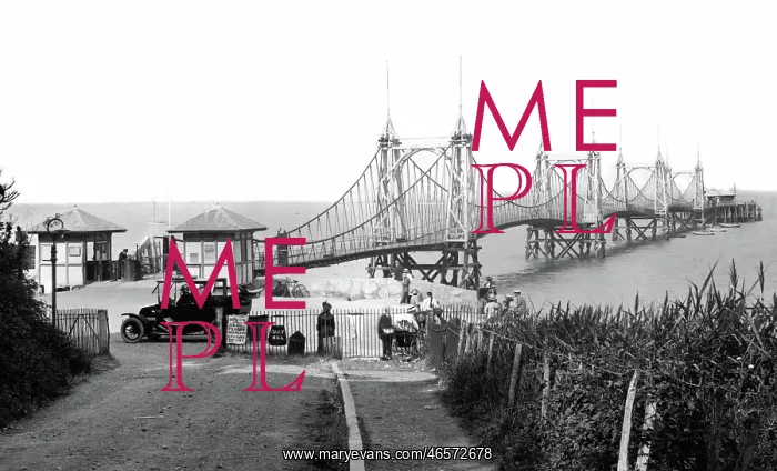 : Seaview, the Suspension Pier 1913 : Seaview, the Suspension Pier 1913