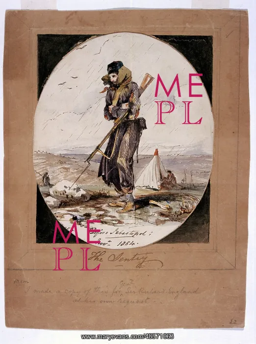 : Before Sebastopol Nov 1854 - The Sentry : Before Sebastopol Nov 1854 - The Sentry