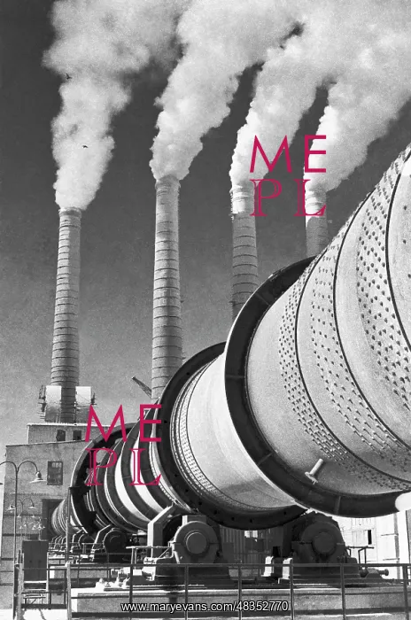 : Sebryakovsky Cement Plant, 1958 : Sebryakovsky Cement Plant, 1958