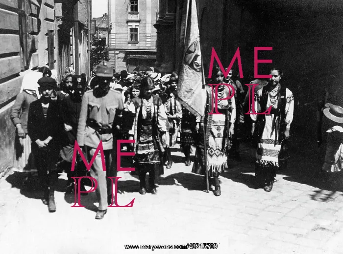 : Second anniversary celebration of the liberation of Przemysl : Second anniversary celebration of the liberation of Przemysl