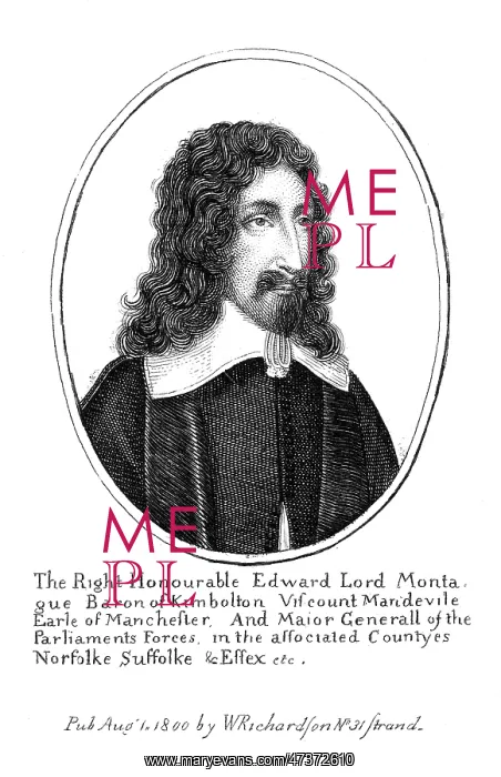 : SECOND EARL MANCHESTER : SECOND EARL MANCHESTER