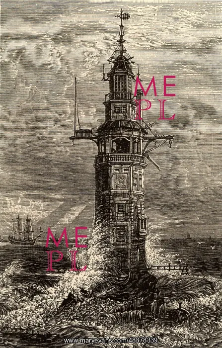 : Second Eddystone lighthouse built on the Stone : Second Eddystone lighthouse built on the Stone