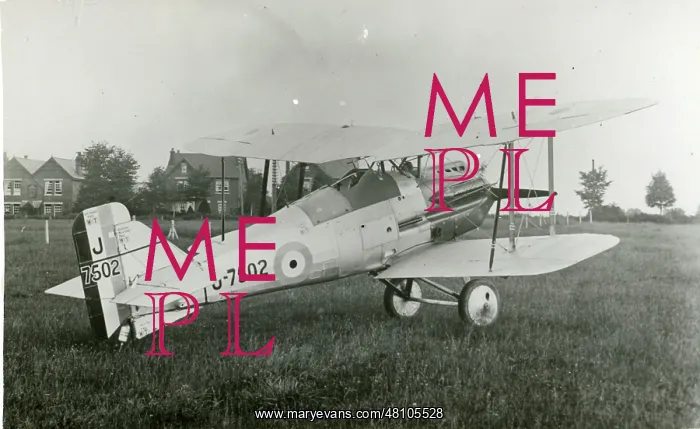 : The second Gloster Gorcock, J7502, with a Gamecock-type : The second Gloster Gorcock, J7502, with a Gamecock-type