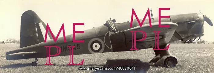 : The second Miles M18 Mk2 when registered HM545 : The second Miles M18 Mk2 when registered HM545
