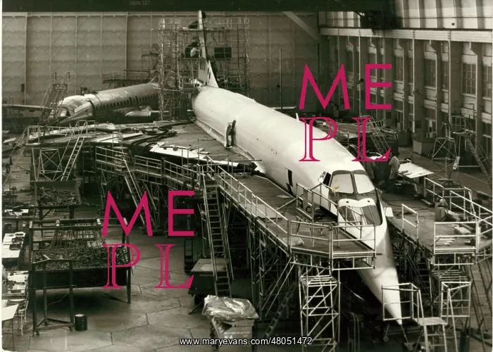 : The second pre-production Concorde 02 during ground testing : The second pre-production Concorde 02 during ground testing