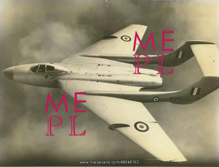 : The second prototype de Havilland DH110 WG240 : The second prototype de Havilland DH110 WG240