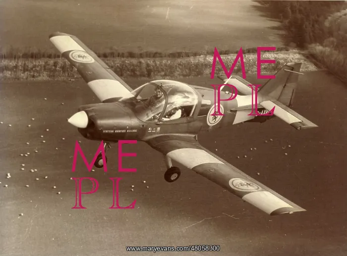 : The second prototype Scottish Aviation Bulldog G-AXIG : The second prototype Scottish Aviation Bulldog G-AXIG